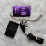 Used Digital Camera | Canon IXUS 285 HS digital camera Wi-Fi & Rarely in Purple | Complete Set - Image 2