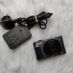 Used Digital Camera | Canon PowerShot SX620 HS digital camera - Black & External Flash | Complete Set - Image 2