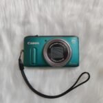 Used Digital Camera | Canon PowerShot SX260 HS Digital Camera - Rarely in Green & External Flash | Complete Set